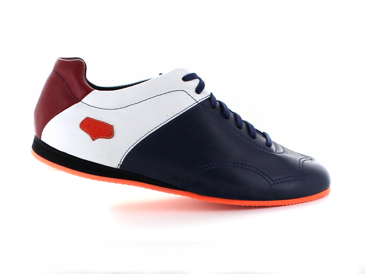 basket en cuir