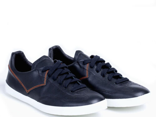 sneaker cuir noir