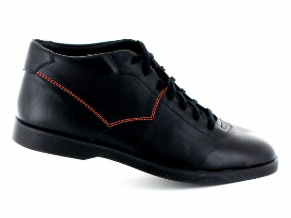 CHAUSSURES montantes DE VILLE ENJEU Homme cuir NOIR