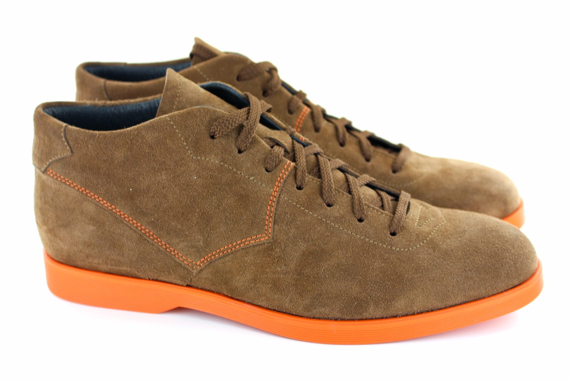 CHAUSSURES DE VILLE ENJEU Homme VELOURS BISON