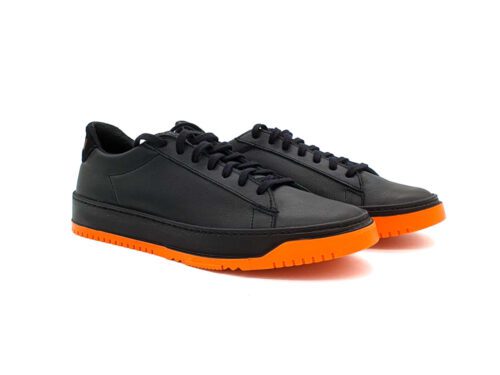 Sneakers cuir noir
