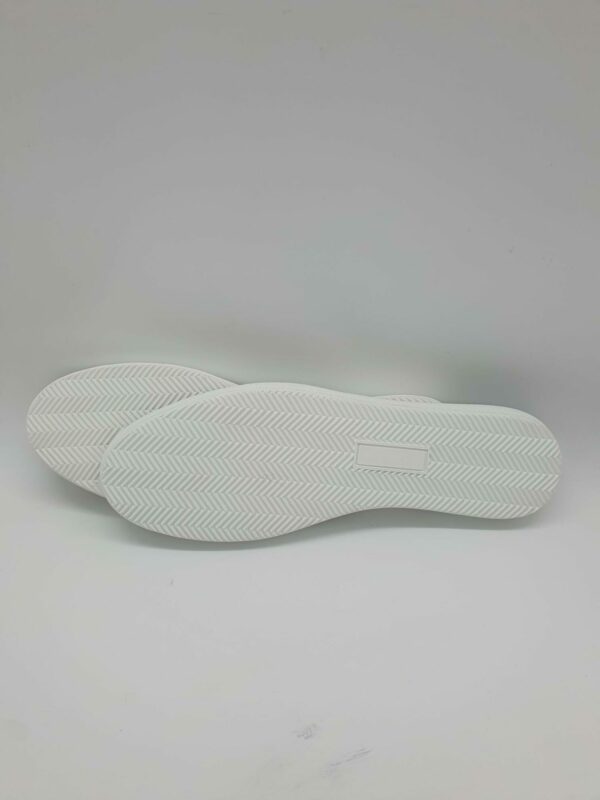 Semelles pour chaussures en caoutchouc blanc – Image 2