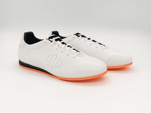 baskets semelle fine en cuir