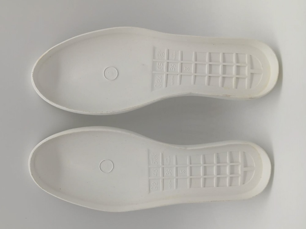 semelle caoutchouc blanc pour fabrication de baskets et sneakers