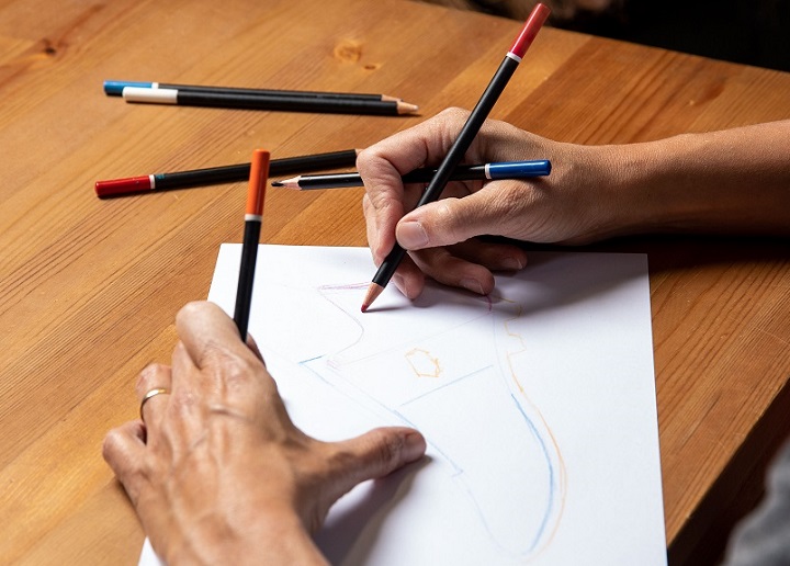 dessin de chaussures