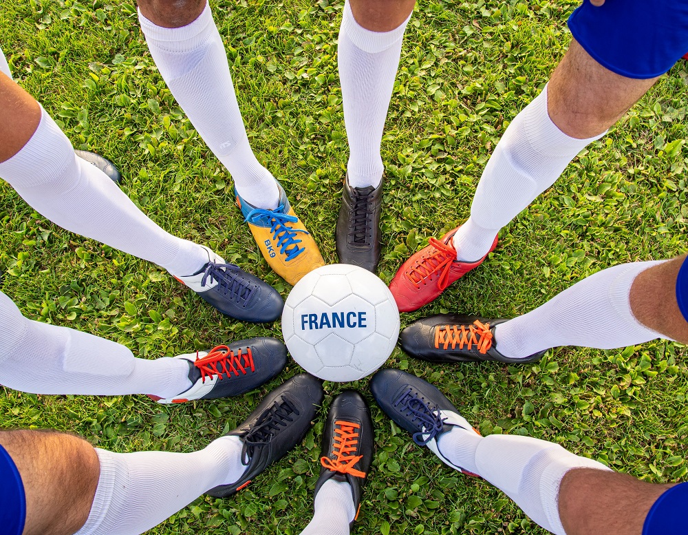 crampons de football france
