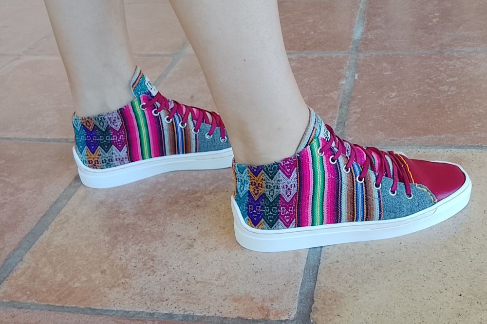 baskets recyclée